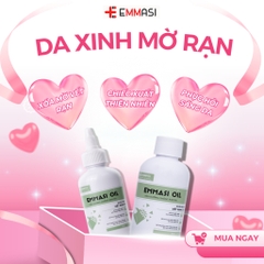 Combo Dầu Rạn Da Emmasi Oil Phòng Ngừa Cải Thiện Rạn Da Mờ Sẹo Đều Màu Dưỡng Ẩm Cho Người Tăng Cân Cho Bà Bầu 100ml