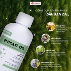 Combo 2 Chai Tinh Dầu Emmasi Oil 100ml Phòng Ngừa Cải Thiện Rạn Da Sau Sinh Rạn Da Tăng Cân Mờ Sẹo Đều Màu Dưỡng Ẩm Da