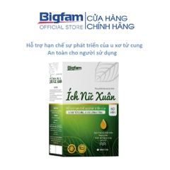 Viên uống U XƠ TỬ CUNG ÍCH NỮ XUÂN Bigfam Hỗ chế hạn chế sự phát triển của u xơ tử cung, u vú lành tính (60 viên)