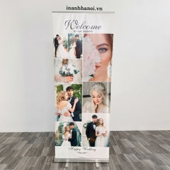KHUNG ẢNH STANDEE CUỐN NHÔM