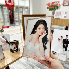 ẢNH TRÁNG GƯƠNG & LẮP KHUNG NHỰA CACBON