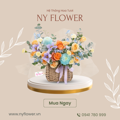 Giỏ Hoa Tươi 011