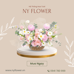 Giỏ Hoa Tươi 012