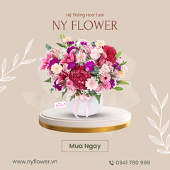 Giỏ Hoa Tươi 015