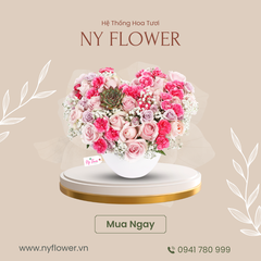 Giỏ Hoa Tươi 019