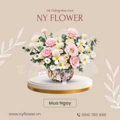 Giỏ Hoa Tươi 005