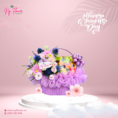 Giỏ Trái Cây + Hoa