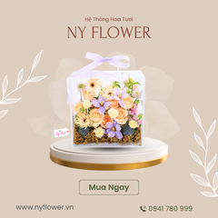 Giỏ Hoa Tươi 008