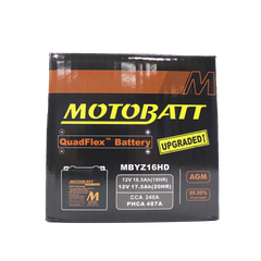 Bình ắc quy Quadflex Motobatt MBYZ16HD