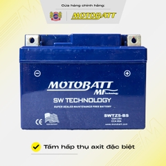 Bình điện Khô Motobatt bình lùn dòng CCA cực cao bảo hành 12 tháng chính hãng