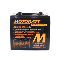 Bình ắc quy Quadflex Motobatt MBYZ16HD