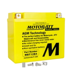 Bình ắc quy Quadflex Motobatt MBT12B4