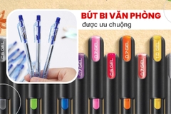 Tổng hợp các loại bút bi văn phòng được ưu chuộng