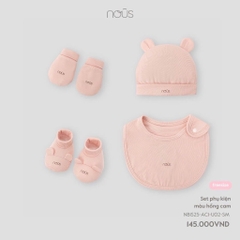 NOUS - Set phụ kiện màu hồng cam - SS25.T5A