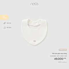 (FS) NOUS - Yếm tam giác màu trắng - SS26.T8A