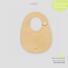 NOUS - Yếm tròn màu cam - NP