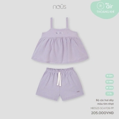 NOUS - Bộ cộc hai dây màu tím nhạt - SS25.T4A