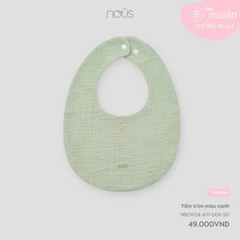 NOUS - Yếm tròn màu xanh - FS -