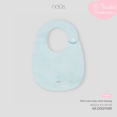 NOUS - Yếm tròn màu xanh dương - NP