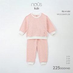 NOUS - Bộ nỉ dài - Kid - ZTD