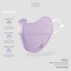 NOUS - Khẩu trang màu tím nhạt - SS24.T8A