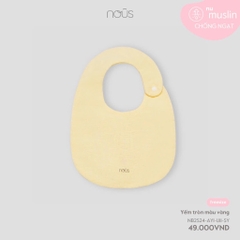 NOUS - Yếm tròn màu vàng - NP