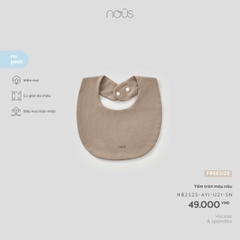 NOUS NP - Yếm tròn màu nâu - FS - SS26.T5C