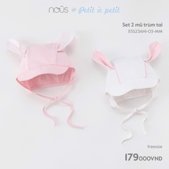 NOUS - Set 2 mũ trùm tai