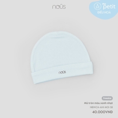 NOUS - Mũ tròn màu xanh nhạt - Nu Petit - FS - SS24.T6A