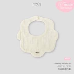 NOUS - Yếm bông hoa màu be - Nu Muslin - SS25.T3A