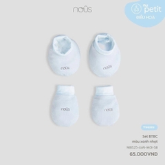 NOUS - Set BTBC màu xanh nhạt - FS - SS25.T6C