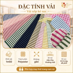 Vải Kẻ Sọc Xốp Là Gì? Bí Quyết Lên Phom Quần Suông, Sơ Mi Đẹp Cho Cả Nam Lẫn Nữ