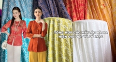 Tổng hợp các mẫu áo bà ba hiện đại đẹp và dễ mặc