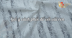Gợi ý cách phối đồ đẹp với vải ren | Vải ren Phượng Thúy