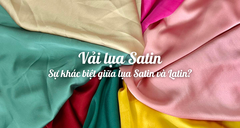 Vải Lụa Satin là gì - Sự khác biệt giữa lụa Satin và Latin | Địa điểm bán lụa Satin uy tín