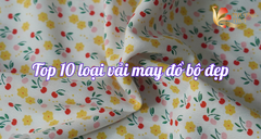 Top 10 loại vải may đồ bộ mặc nhà đẹp giá rẻ