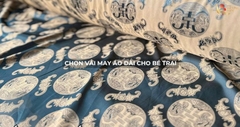 Vải may áo dài cho bé trai. Cách lựa chọn và lưu ý khi may