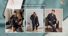 Các loại vải may pijama nam cho giấc ngủ êm ái