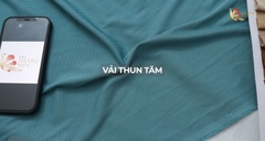 Vải thun tăm may gì đẹp. Bảng màu và ứng dụng