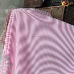 Vải kate sọc ngang Phượng Thuý khổ 1m50