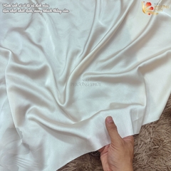 Vải lụa Satin trơn Phượng Thúy khổ 1m50