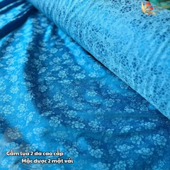 Vải lụa gấm 2 da Phượng Thúy khổ 1m50