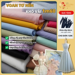 Vải tơ nến Phượng Thúy khổ 1m60