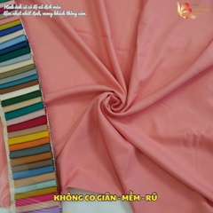[MÀU 2] Vải Cotton lạnh Phượng Thúy khổ 1m50 | Vải may áo sơ mi