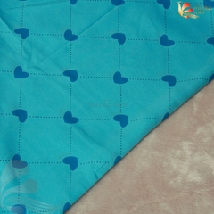 Vải lụa Satin họa tiết Phượng Thúy khổ 1m50 | Vải may pijama, đồ bộ