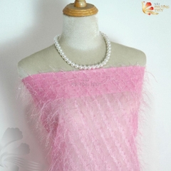 Vải voan lông vũ Phượng Thúy khổ 1m50