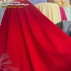 Vải Nhung 7 biên Phượng Thúy khổ 1m50