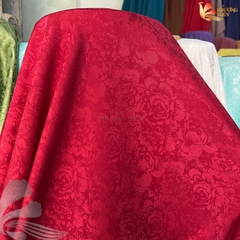 [MÀU 2] Vải lụa gấm Phượng Thúy khổ 1m50 - may áo dài đồ bộ bà ba