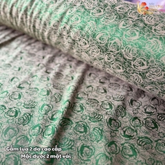 Vải lụa gấm 2 da Phượng Thúy khổ 1m50