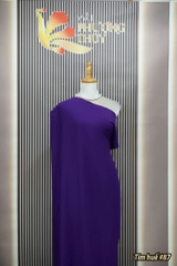 Vải lụa mịn Bảo Anh Phượng Thúy khổ 1m50 | Vải may áo dài